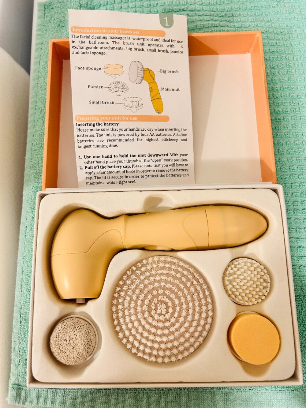 Facial and Body Brush Set